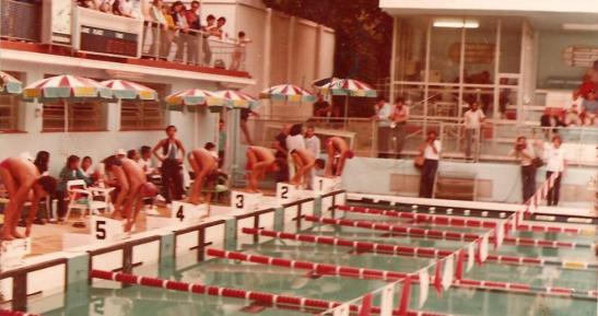 Cronometro disparado: (1) Rodrigo Barros, (2) Fernando Magalhães, (3) João Ricardo Borell, (4) Adherbal Oliveira, (5) George Carvano