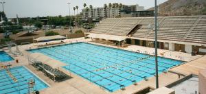 O excelente parque aquático da Arizona State University era um dos motivos citados para convencer os recrutas a escolherem a ASU.