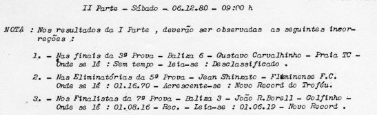 Mas foi corrigido na errata publicada no resultado do dia seguinte. Esses resultados são do acervo de Renato Cordani.
