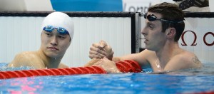Sun Yang vence os 1500m nas Olimpíadas de Londres com mais de 8 segundos de vantagem!