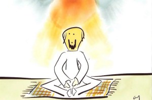 Com as práticas um patamar de equilíbrio será alcançado. Ilustração: Cristiano Michelena