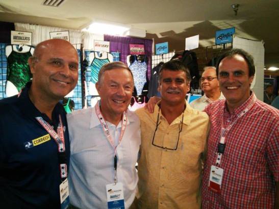Djan Madruga, Mark Schubert, Jesse Vassalo e Rafael Escalas. Reencontro de 3 guerreiros da Animal Lane com o técnico, décadas depois.