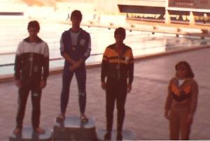 400m medley - Rebollal (RJ), Ramalho (PR) e Ricardo Barreto (CE)