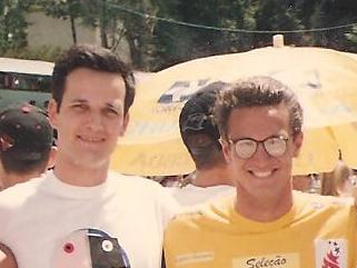 Anos depois - eu já aposentado - meu amigo Piu, ainda na ativa e se preparando para mais uma das suas 5 Olimpíadas.