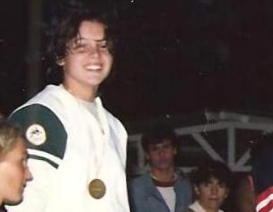 Isabele Vieira em 1986