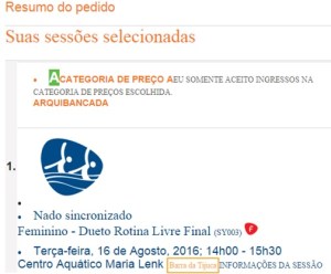 Feliz mesmo somente nosso colega LAM que conseguiu ingresso pra sua mais nova paixão.