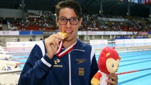 Branndon Almeida, campeão mundial junior nos 1500m Livre