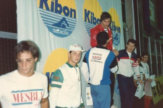 Otávio, Eu, Luis Osório, Jorge, Castor, Mattioli e Edu de Poli