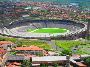 O "Castelão" de São Luiz foi reformado em 2004. Em 1996, quando ficamos lá, era bem mais precário!