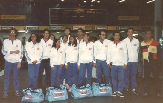 delegação no embarque